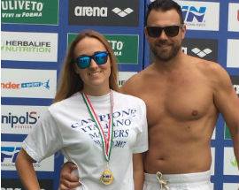NUOTO: UN ORO E UN BRONZO AI MASTER DI RICCIONE PER L’AQUILANA LAURA BUCA