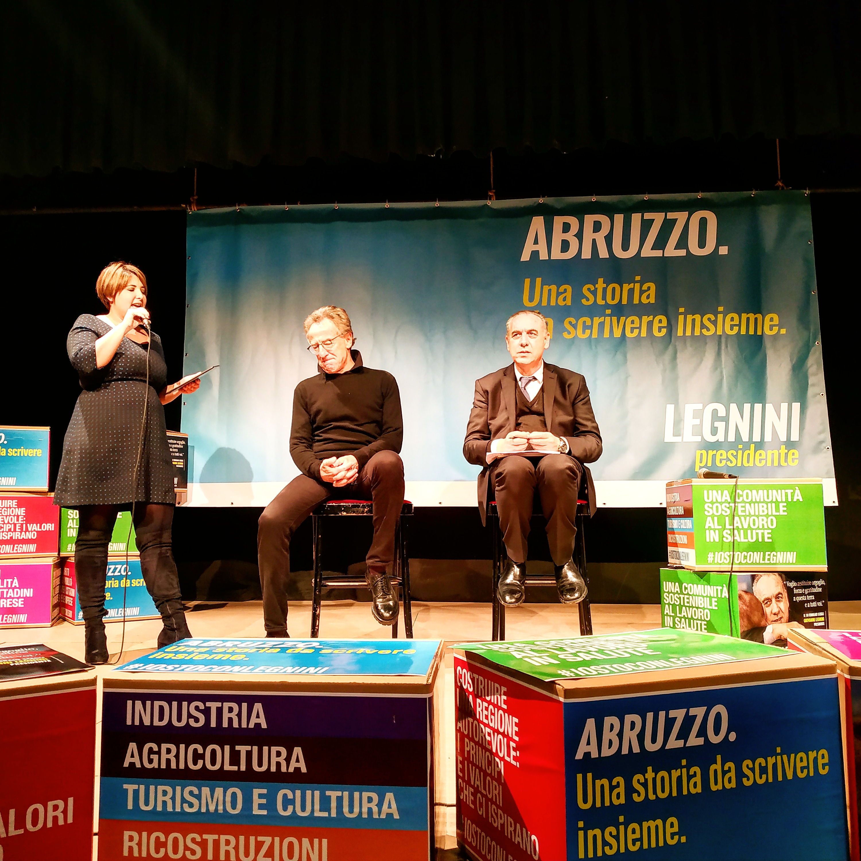 REGIONALI: LEGNINI, NOSTRO PROGRAMMA SCRITTO IN ABRUZZO, NON A ROMA E MILANO