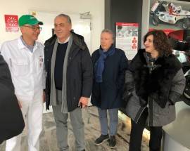 REGIONALI: LEGNINI IN VAL DI SANGRO, VISITA ALLA HONDA
