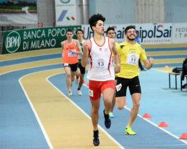 ASD ATLETICA L’AQUILA: LEONARDO PUCA VINCE AD ANCONA I 400 METRI INDOOR