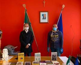 CUGNOLI: MASCIULLI EDIZIONI, 160 LIBRI IN REGALO AD ALUNNI SCUOLA MEDIA