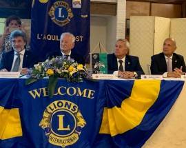 LIONS CLUB L’AQUILA, CARLO COBIANCHI E’ IL NUOVO PRESIDENTE