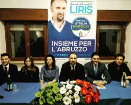 REGIONALI: INAUGURATO COMITATO ELETTORALE LIRIS, ”IL VERO CAMBIAMENTO SARA’ LA FORZA DEL CAPOLUOGO”