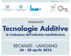 CONFINDUSTRIA: TECNOLOGIE ADDITIVE, IL 28 APRILE WORKSHOP A LANCIANO