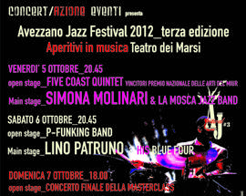 L’AVEZZANO JAZZ FESTIVAL APRIRA’ IL SIPARIO DEL TEATRO DEI MARSI