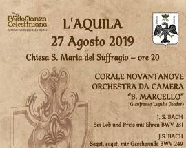 PERDONANZA L’AQUILA: CORALE NOVANTANOVE IN CONCERTO ALLE ANIME SANTE
