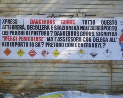 L’AQUILA:TORNA LA LOCOMOTIVA, ”PRETURO COME CHERNOBYL?”