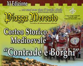 SCURCOLA MARSICANA: TORNA IL CORTEO STORICO