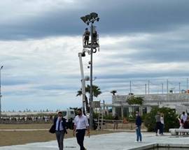 COVID PESCARA: TELECAMERE ‘INTELLIGENTI’ PER EVITARE ASSEMBRAMENTI