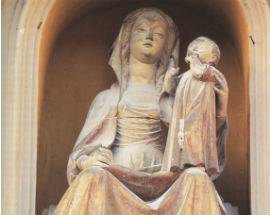 LA MADONNA IN TRONO CON BAMBINO TORNA NELLA CATTEDRALE DI CAMPLI