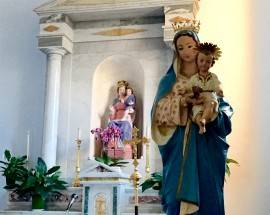 RUBANO ORECCHINI DA STATUA MADONNA, COPPIA DENUNCIATA