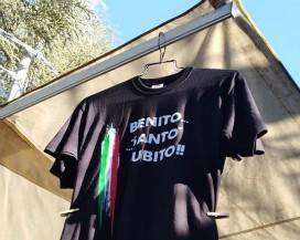 L’AQUILA: ”BENITO SANTO SUBITO”, PROTESTA PER T-SHIRT A FIERA DELL’EPIFANIA