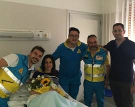 PESCARA: FIOCCO BLU IN CORSA, 36ENNE FRANCESE PARTORISCE IN AMBULANZA