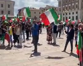 L’AQUILA: CENTRODESTRA IN PIAZZA DUOMO  ”TROPPI CITTADINI LASCIATI SOLI DA GOVERNO”