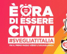 UNIONI CIVILI: L’AQUILA SI MOBILITA, CORTEO FESTOSO  E FLASH MOB DI ARCIGAY