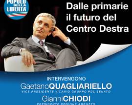 PRIMARIE CENTRODESTRA: INCONTRO A TERAMO CON QUAGLIARIELLO