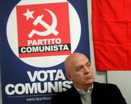 PARTITO COMUNISTA: IL SEGRETARIO MARCO RIZZO A TOLLO