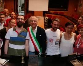 LANCIANO: IN MARCIA PER LA RICERCA CONTRO LA SCLEROSI MULTIPLA, IL LUNGO PERCORSO DI MARCO TOGNI