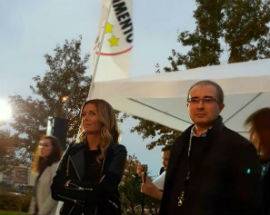 REFERENDUM: IO DICO NO TOUR DEL MOVIMENTO 5 STELLE FA TAPPA ALL’AQUILA