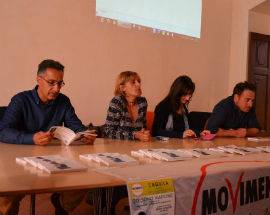L’AQUILA: VIGNETTISTA MARIONE PRESENTA LIBRO CON CANDIDATO SINDACO M5S