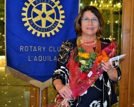 ROTARY CLUB L’AQUILA: MARISA D’ANDREA E’ IL NUOVO PRESIDENTE