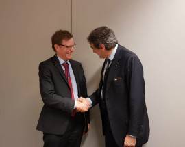BRUXELLES: POTENZIAMENTO INFRASTRUTTURE, MARSILIO INCONTRA PHILIPPE CHANTRAINE