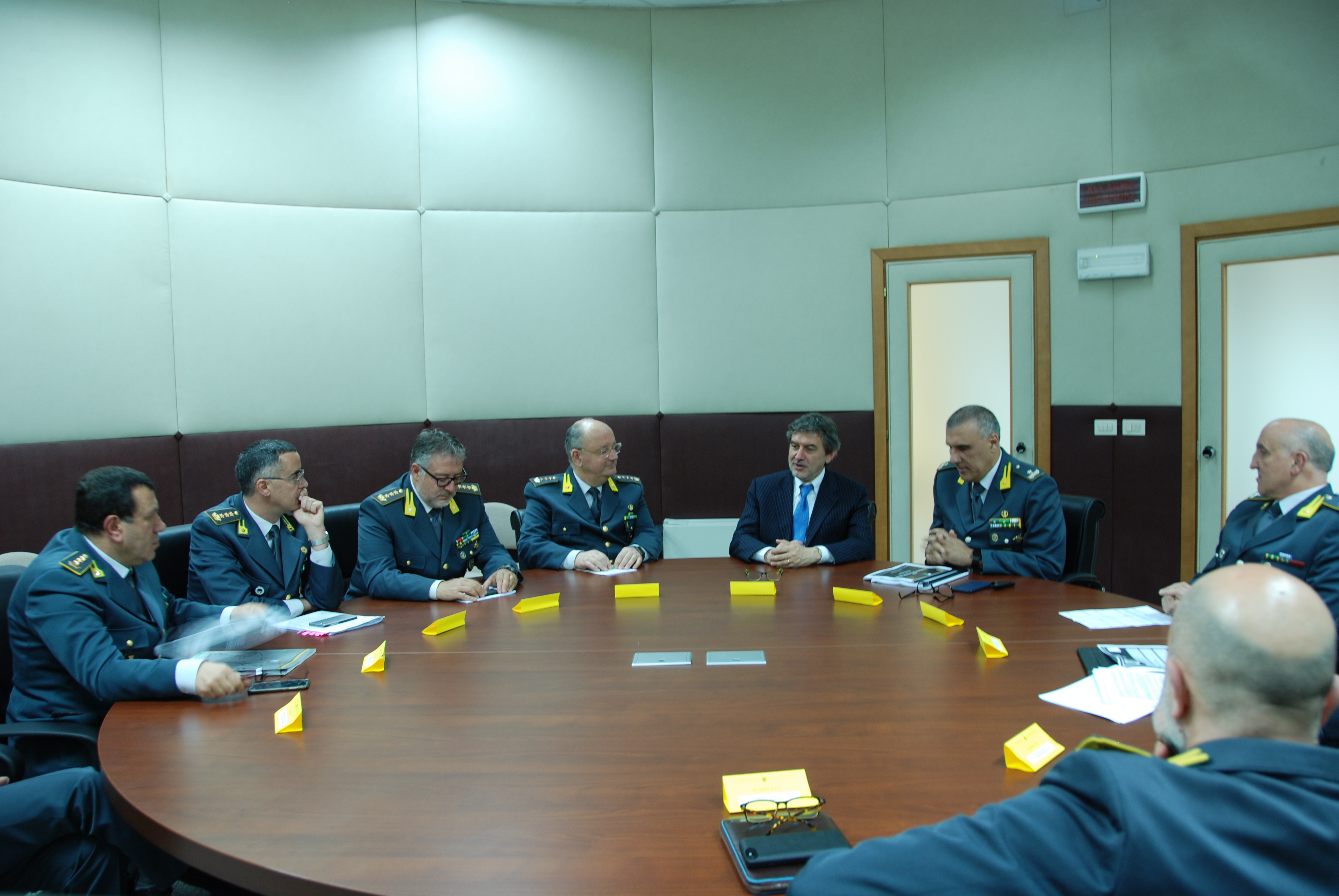 FINANZA: MARSILIO VISITA COMANDO REGIONALE ALL’AQUILA