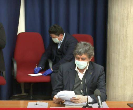 CORONAVIRUS: MARSILIO, ”OGGI SOLO 18 CASI, SPERANZA IN UNA GIORNATA TRISTE”