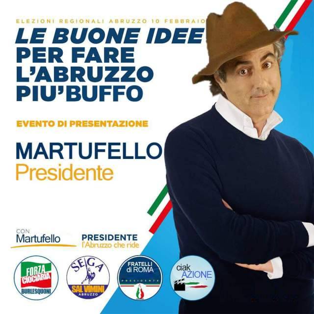 REGIONALI: SUL WEB MARSILIO DIVENTA MARTUFELLO E VIA SIMBOLO UDC DA MANIFESTI