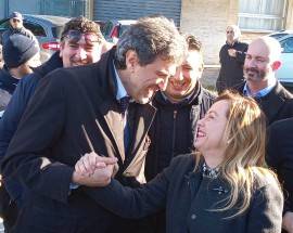 REGIONALI: GIORGIA MELONI TORNA IN ABRUZZO PER SOSTENERE MARSILIO
