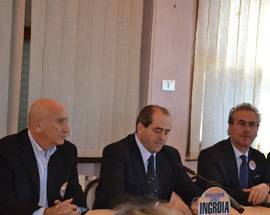 ELEZIONI 2013: DI PIETRO SPINGARDA MONTI, BERLUSCONI E BERSANI