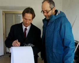 GIULIANOVA: EX CASA CANTONIERA, ANAS CONSEGNA CHIAVI A SINDACO MASTROMAURO