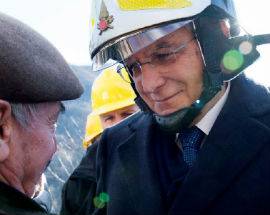 MATTARELLA TORNA SUI LUOGHI DEL TERREMOTO, E’ AD ARQUATA DEL TRONTO E POI AMATRICE