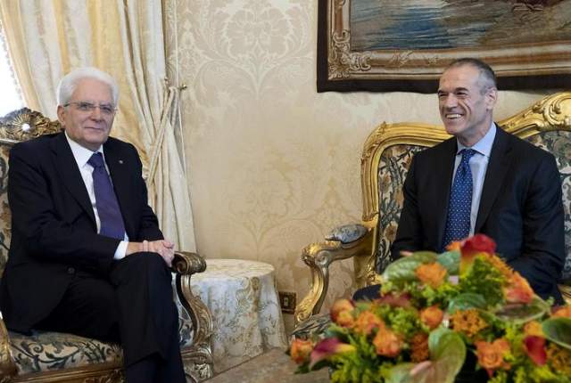 GOVERNO: COTTARELLI ACCETTA INCARICO, ”SENZA FIDUCIA AL VOTO DOPO AGOSTO”