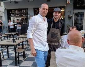 PESCARA: MAX ALLEGRI ALLO STADIO ADRIATICO, IMPAZZANO FOTO SUI SOCIAL