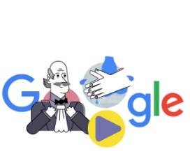 GOOGLE DEDICA DOODLE A MEDICO CHE INSEGNO’ A LAVARSI LE MANI