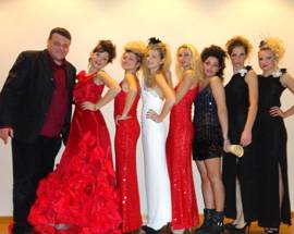 MODELLE ABRUZZESI AL ”MEGA SHOW PER LA SOLIDARIETA”’ DI MILANO