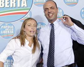 PRIMARIE PDL ABRUZZO: BIG CON ALFANO, GIOVANI PRO-MELONI