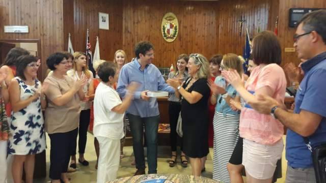 VASTO: IL SINDACO MENNA RICEVE DOCENTI STRANIERI DELL’ERASMUS
