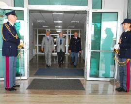 L’AQUILA: PROCURATORE GENERALE MENNINI IN VISITA ALLA QUESTURA