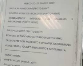 UNIVERSITA’ TERAMO: ALLA MENSA IL MENU’ ”SI’ MUSULMANO” – ”NO MUSULMANO”
