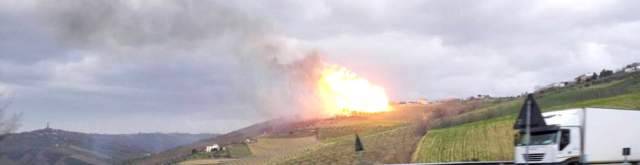 PINETO: ESPLOSIONE DEL GASDOTTO, 20 INDAGATI ALLA SNAM ED ENEL