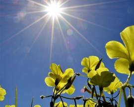 METEO ABRUZZO: NEL WEEK END TEMPO STABILE E SOLEGGIATO TEMPERATURE FINO A 25 GRADI