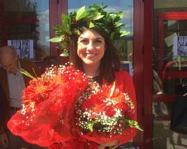 L’AQUILA: AUGURI ALLA NEO DOTTORESSA MICHELA SACCONE, LAUREATA CON LODE