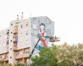 MURALES DI MILLO RIDA’ SPERANZA AL QUARTIERE FONTANELLE DI PESCARA