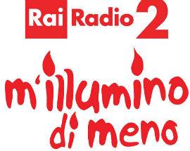 RADIO 2: ”M’ILLUMINO DI MENO”, JU TATTOO DI SASHA PROSPERI PRESENTE