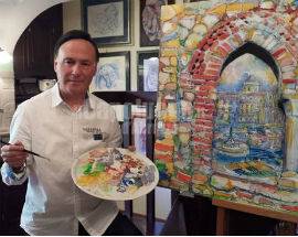 ALL’ARTISTA MIMMO EMANUELE, PREMIO SPECIALE MOSTRA ”FINESTRE SU L’AQUILA’