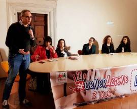 NO A VIOLENZA E INTOLLERANZA: GRANDE PARTECIPAZIONE PER GENERAZIONE Z TOUR L’AQUILA