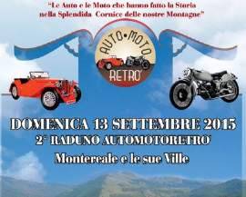 MONTEREALE: DOMENICA II EDIZIONE DI AUTOMOTORETRO’