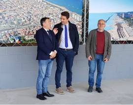 CENTRO RIUSO A MONTESILVANO: LAVORI CONCLUSI, SOPRALLUOGO DEL SINDACO